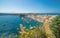 Amazing colourful Procida Island in sunny summer day, Italy