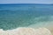 Amazing crystal clear blue turquoise water on Xigia beach
