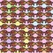 The Amazing of Cute Fish Cartoon Funny Character, Pattern Wallpaper