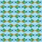 The Amazing of Cute Fish Cartoon Funny Character, Pattern Wallpaper