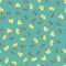 Amazing cute seamless vintage colorful floral pattern