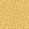 Amazing cute seamless vintage yellow floral pattern