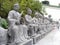 amazing design statue in Ten Thousand Buddhas Monastery hongkong sha tin