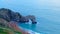 Amazing Durdle Door at the Jurassic Coast of England - view from above