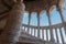 The amazing external spiral staircase with arches of Palazzo Contarini del Bovolo in Venice, Italy