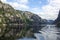 Amazing fjords view from cruise ship in Norway / Scandinavia