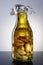 Amazing fragrant tangy homemade infused garlic ginger olive oil