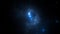 Amazing galaxy cluster of massive stars in space. Boundless universe, gas nebula in outer space. 3d render