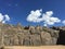 Amazing giant stones wall in Peru