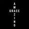 Amazing Grace Cross - text in cross shape. design vector