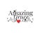 Amazing grace, vector. Wording design, lettering. Beautiful quotes, wall decals, wall artwork, poster design isolated