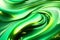 An amazing green background. Emerald Symphony. The Mesmerizing Green Liquid. Generative AI