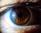 Amazing human eye in macro