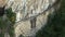 The amazing incan bridge at Machu Picchu