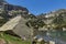 Amazing Landscape with Banski lakes and Small Polezhan peak, Pirin Mountain