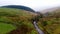 The amazing landscape of Brecon Beacons National Park in Wales