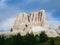 Amazing landscape at the Dolomites in Italy. View at Averau mountain the highest of the Nuvolau Group