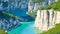 Amazing landscape of the Gorges Du Verdon in south-eastern France generated by Ai