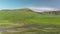 Amazing landscape of Landmannalaugar magnificent highlands in summer season, aerial view from drone, Iceland