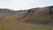 Amazing landscape of Landmannalaugar magnificent highlands in summer season, panoramic aerial view from drone, Iceland