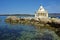 Amazing Landscape of Lighthouse of St. Theodore at Argostoli, Kefalonia, Greece