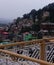 An amazing landscape of the Mcleodganj hillstation in Dharamshala, Himachal Pradesh India