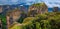 Amazing landscape at Meteora