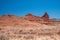 Amazing landscape of Monument Valley on a sunny summer afternoon