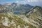 Amazing Landscape with Sivrya, Polezhan and Dzhangal peak and popovo lake, Pirin Mountain