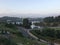 Amazing landscape of a town in Spain, captured while walking in the Spainish rail