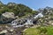 Amazing Landscape with Waterfall near Sivrya peak, Pirin Mountain