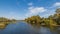 The amazing Lankupiai bridge over the Minija river is the longest suspension bridge in Lithuania