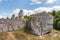 Amazing limestone rocks near Ogrodzieniec Castle
