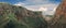 Amazing magic View Of Mountains In In Summer. North Caucasus, Russia