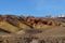 Amazing martian landscape,Altai Mars in Altai,Russia.