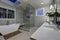 Amazing master bathroom with large glass walk-in shower