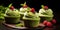 Amazing matcha cupcakes very creamy and elegant