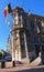 Amazing medieval building of City Hall Stadhuis Gent in Ghent, Belgium. It is one of the most popular spot in the city