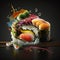 Amazing modern sushi art