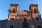 Amazing Morning view of Iglesia de San Martin de Tours in City of Madrid, Spain