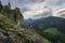 Amazing mountain landscape. View from Nosal. Tatra Mountains.