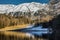 Amazing mountain scenery from St. Moritz, Switzerland.