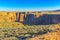 Amazing natural geological formation - End part Grand Canyon in Arizona