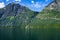 Amazing natural landscape of Geirangerfjord on a summer day, Sunnmore, More og Romsdal, Norway