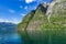 Amazing natural landscape of Geirangerfjord on a summer day, Sunnmore, More og Romsdal, Norway