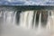 The amazing nature of iguazu waterfalls