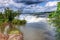 The amazing nature of iguazu waterfalls