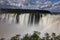 The amazing nature of iguazu waterfalls