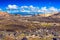 Amazing nature landscape, lava field and color volcanic mountains Landmannalaugar in the Fjallabak nature reserve, Iceland