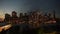 Amazing New York City Manhattan skyline panorama view over Hudson River